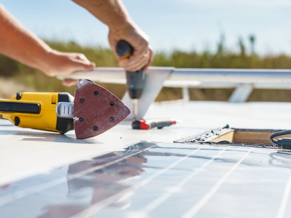 Trailer Roof Patching